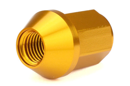 KICWKIZ3O Project Kics Leggdura Racing Lugnuts W/ Laser Logo - 2015+ WRX / STI / 2013+ FT86 / 2014+ Forester-Gold,