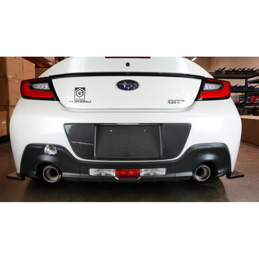 APPCBX-GRBRZLIC APR Performance Carbon Fiber License Plate Backing - 2022+ Subaru BRZ / 2022+ Toyota GR86,