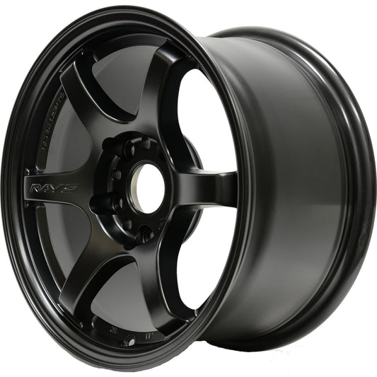 GRAWGIX38DH Gram Lights 57DR Wheels 18x9.5 +38mm (Semi Gloss Black) - 2013+ FT86,