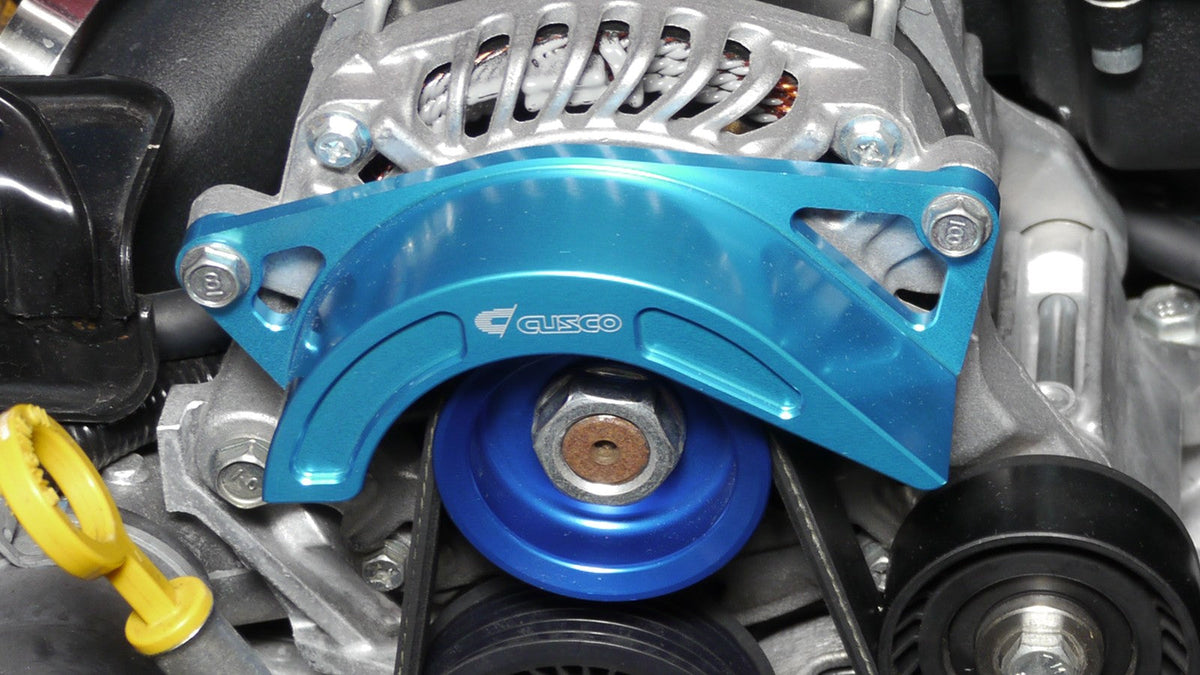 CUS965 730 C Cusco Aluminum Alternator Belt Cover - 2013+ FT86,