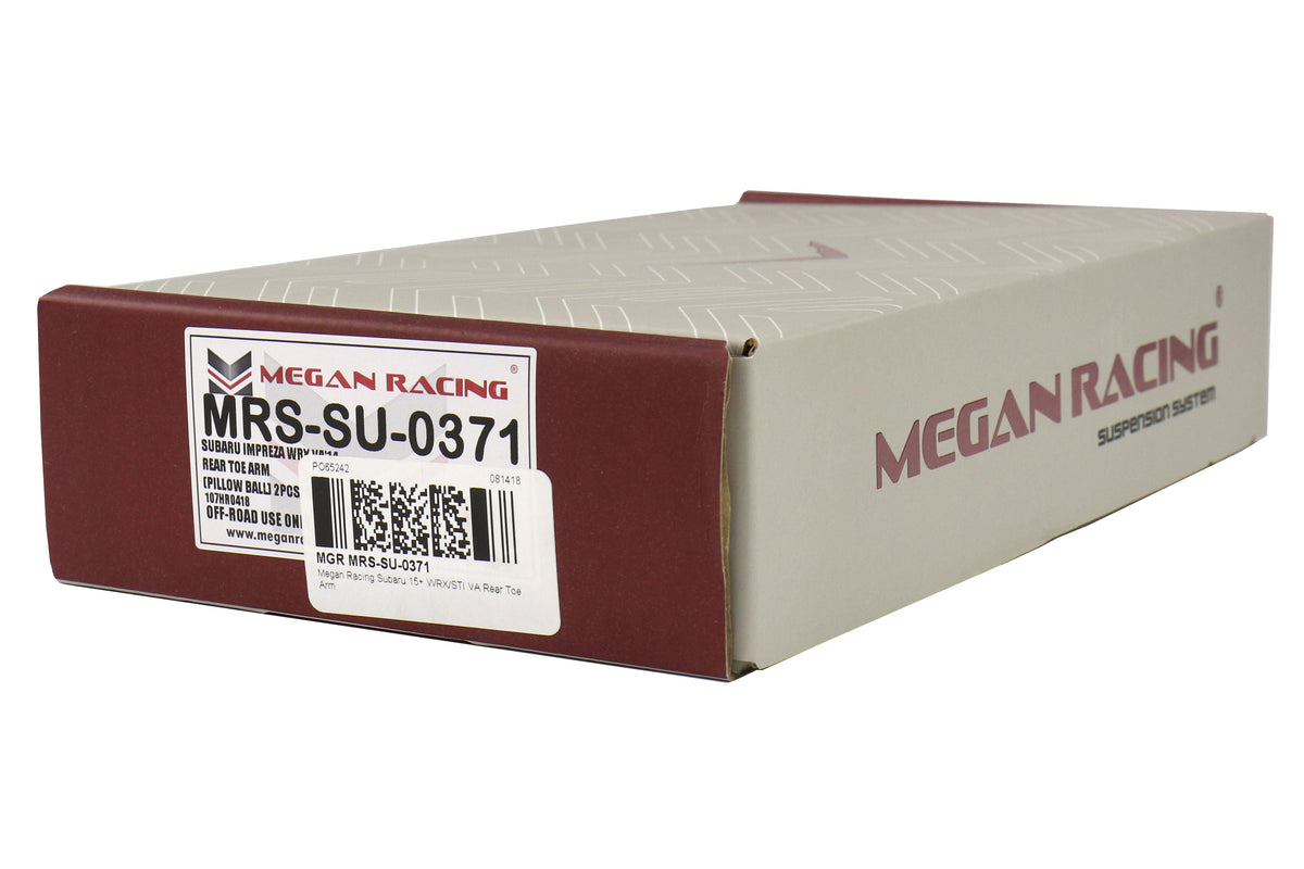MGRMRS-SU-0371 Megan Racing Toe Arms (Rear) - 2015+ WRX / 2015+ STI / 2013+ FT86,