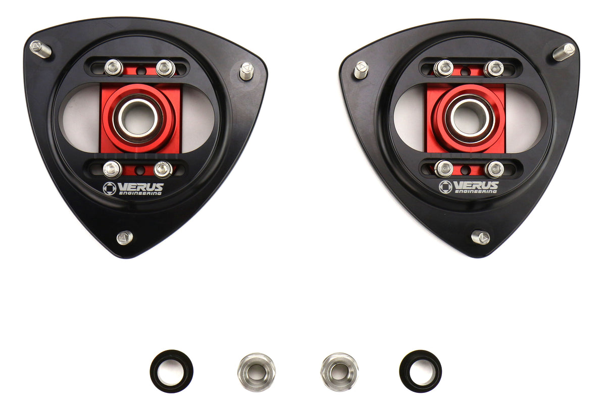 VERA0019A-RED Velox / FT86SF Camber Plates by Velox - 2013+ FT86-Red,