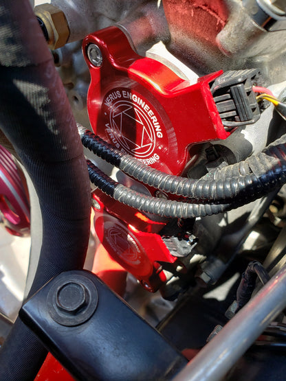 VERA0013A-RED FT-86 SpeedFactory Cam Solenoid Covers - 2013+ FT86-Red,