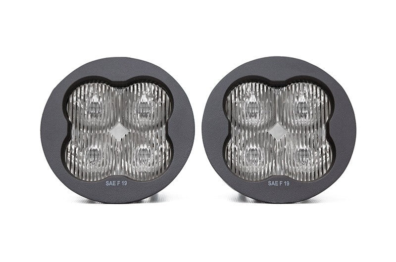 Diode Dynamics SS3 Sport Fog Light (White) - 2013-2016 Scion FR-S / 2015-2021 Subaru WRX / 2015-2017 STI / 2013-2020 BRZ / 2016-2024 Crosstrek / 2014-2024 Forester / 2012-2024 Impreza / 2019-2024 Ascent