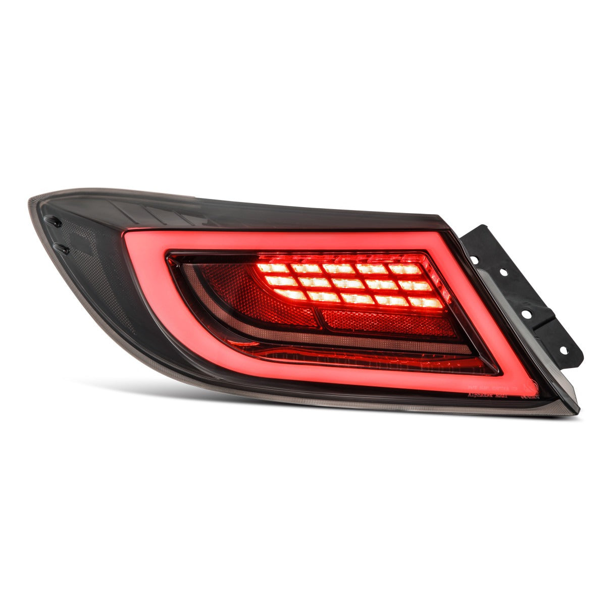 AlphaRex LUXX-Series LED Tail Lights - Black Smoke - 2022-2024 Toyota GR86 / Subaru BRZ