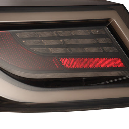AlphaRex LUXX-Series LED Tail Lights - Black Smoke - 2022-2024 Toyota GR86 / Subaru BRZ