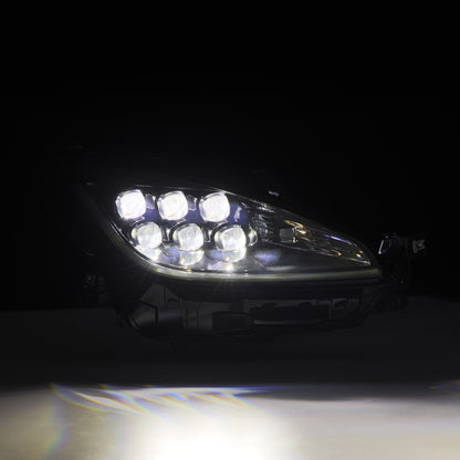 Alpharex Nova Series LED Projector Headlights - Alpha Black - Activation Light w/ Sequential Signal / Switchback DRL - 2022-2024 Toyota GR86 / Subaru BRZ