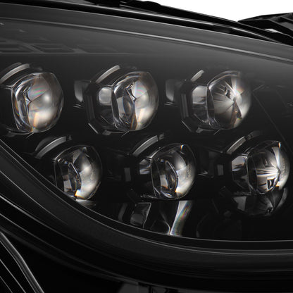 Alpharex Nova Series LED Projector Headlights - Alpha Black - Activation Light w/ Sequential Signal / Switchback DRL - 2022-2024 Toyota GR86 / Subaru BRZ
