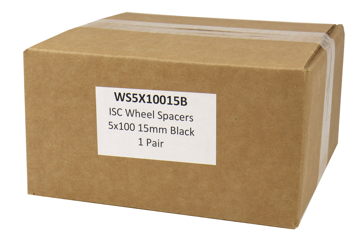 ISCWS5X10015B ISC 5x100 Wheel Spacers (15mm and 25mm) - 2013+ BRZ-15mm,