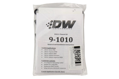 DET9-1010 DW65c Fuel Pump Install Kit - 2013+ FT86,