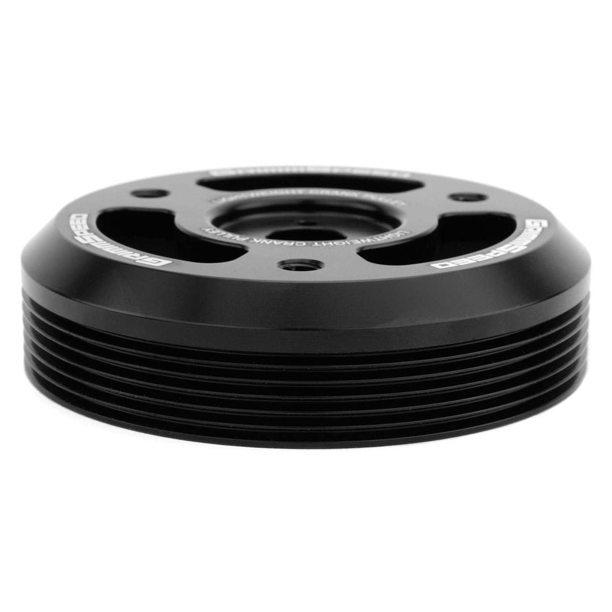 GRM095023 GrimmSpeed Lightweight Crank Pulley - 2015+ WRX / 2013+ BRZ-Black,