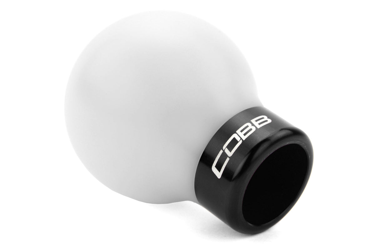 COB213350-W-BK COBB Subaru 6 Speed Knob - 2015+ WRX / 2015+ STI / 2013+ BRZ-White-Black,