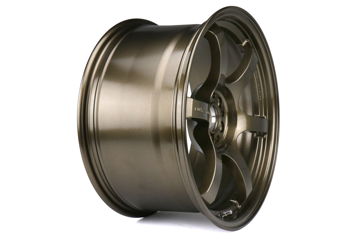 GRAWGIX38DAGP Gram Lights 57DR 18X9.5 +38 5-100 ALMITE GOLD (AGP) Set of 4 Wheels,