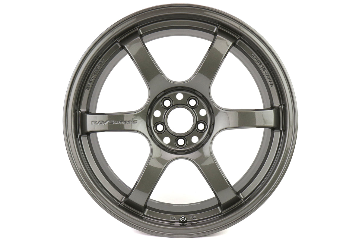 Rays Gram Lights 57DR Gunmetallic 18x9.5 +38mm 5x100 (Single Wheel) - 2013-2024 Subaru BRZ / Scion FR-S / Toyota GR86 / 2014-2018 Subaru Forester