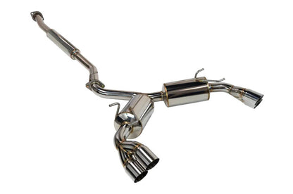 REMRK-C4063T-04 REMARK Sports Touring Cat-Back Exhaust Stainless Steel Tip Cover - 2022+ Subaru BRZ / 2022+ Toyota GR86,