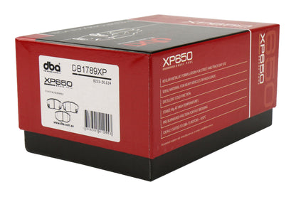 DBA XP650 Track Performance Rear Brake Pads - Subaru/Scion Models (inc. 2022-2026 WRX / 2013+ BRZ / 2013-2016 FR-S)