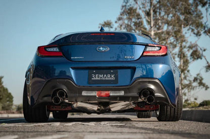 REMRK-C4063T-04 REMARK Sports Touring Cat-Back Exhaust Stainless Steel Tip Cover - 2022+ Subaru BRZ / 2022+ Toyota GR86,