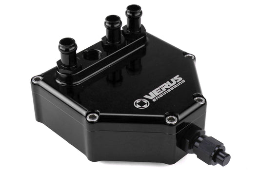 VERA0002A-BLK Dual Air Oil Separator, Multi-Stage Filtering - 2013+ FT86-Black,
