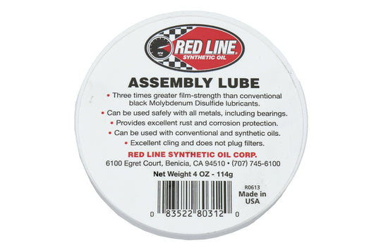 RDL80312 Red Line Engine Assembly Lube 4oz - Universal,