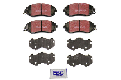 EBC Brakes Ulitmax OEM Replacement Front Brake Pads - 2013-2026 Subaru BRZ / Toyota GT/GR86 / Scion FR-S (Non Brembo)