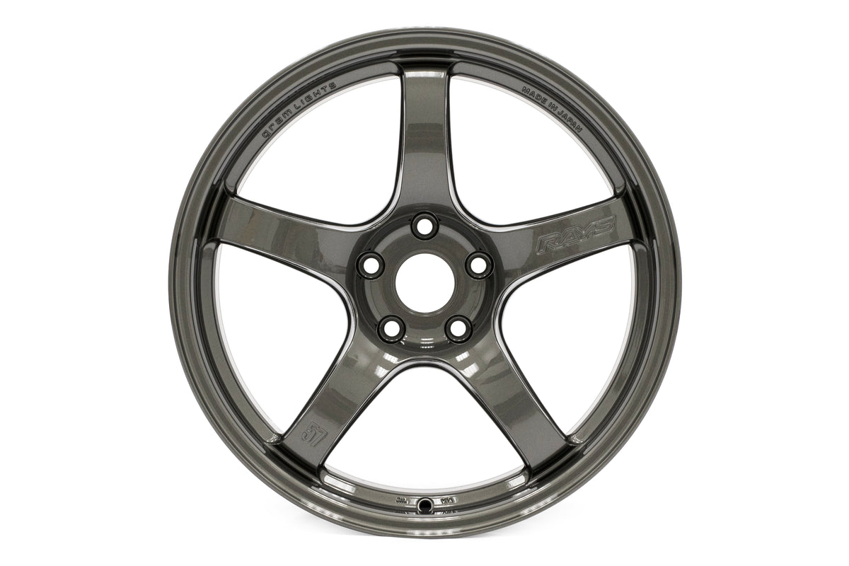 GRAWGCRX38DHGP Rays Gram Lights 57CR HS Gunmetallic 18x9.5 +38 - 2013+ FT86 / 2014+ Forester-simple,