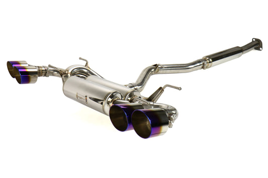 MXPMXSPFT86TRD MXP SP Quad Tip Catback Exhaust System for TRD - 2013+ FT86,