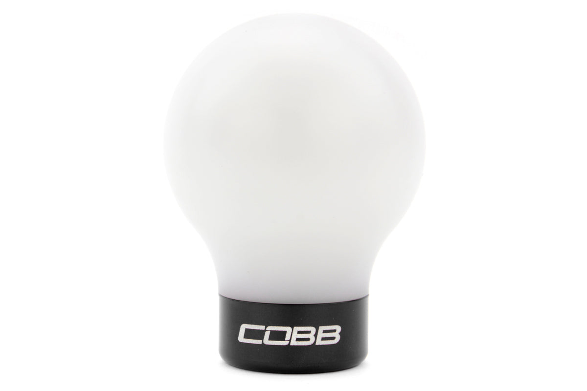 COB213350-W-BK COBB Subaru 6 Speed Knob - 2015+ WRX / 2015+ STI / 2013+ BRZ-White-Black,