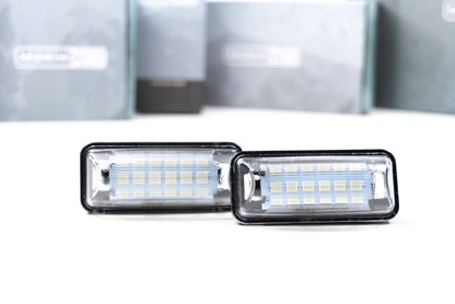 MRMLF72301 Morimoto XB LED License Plate Housing Lights - 2015-2021 Subaru WRX / STI / 2013-2021 FRS / BRZ / 86,