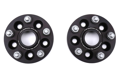 FTSFT-510051143-25 FT-86 SpeedFactory 5x100 to 5x114.3 Forged Aluminum Wheel Conversion Spacers - 2013+ FT86-25mm,
