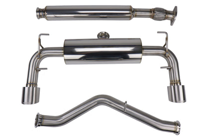 PERPSP-EXT-365BR PERRIN 2.5 inch Cat-Back Exhaust - PERRIN 2.5 inch Cat-Back Exhaust,