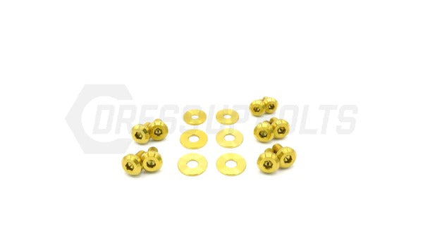 DSBSUB-014-TI-GLD Dress Up Bolts Trunk Hardware Kits - 2013+ FT86-Gold,
