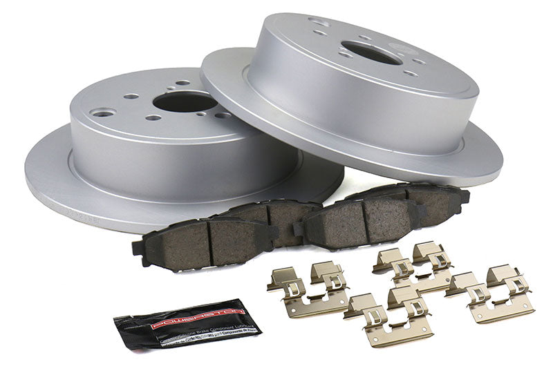 POWCRK5883 Power Stop Z17 Evolution Coated Rear Brake Kit - 2013-2021 FRS / BRZ / 86,
