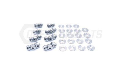 DSBSUB-008-TI-POL Dress Up Bolts Partial Engine Bay Hardware Kit - 2013+ FT86-Polished,