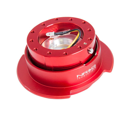 NRGSRK-250RD NRG Generation 2.5 Quick Release Steering Wheel Adaptor : Red Body / Red Ring (SRK-250RD),