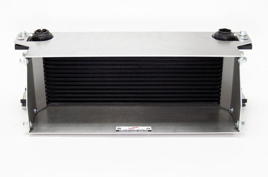 JAC1500-07-103 Jackson Racing Track Engine Oil Cooler Kit w/ Shroud (Raw Finish) - Scion FR-S 2013-2016 / Subaru BRZ 2013-2020 / Toyota 86 2017-2020,