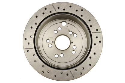 DBB2663X-10 DBA Street Series Cross Drilled and Slotted Rear Rotors - 2013+ FT86,