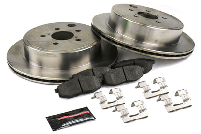 Power Stop Track Day Brake Kit (Rear) - 2013-2016 Scion FR-S / 2013-2020 Subaru BRZ / 2010-2014 Outback / 2017-2019 Toyota 86