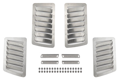 VERA0065A-BARE Velox Slanted Hood Louver (Vents) Kit - 2013+ FT86-Raw,