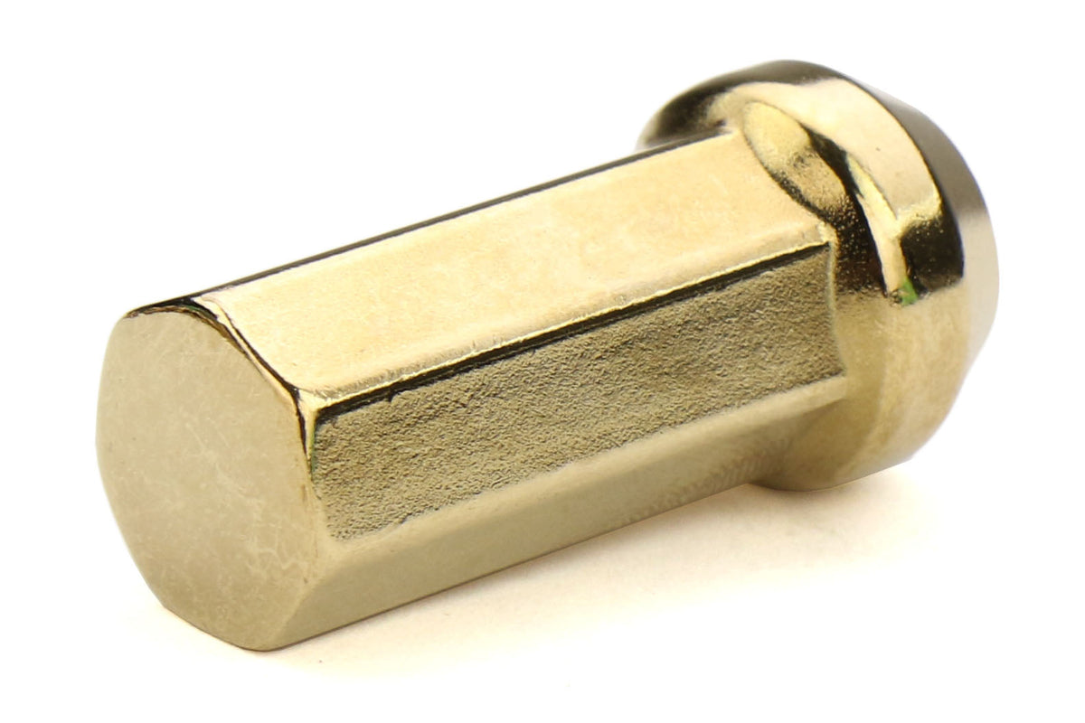 KICWHPF3GO42 Project Kics Kyokugen Closed End Lugnut (Gold) - 2015+ WRX / STI / 2013+ FT86-42mm,