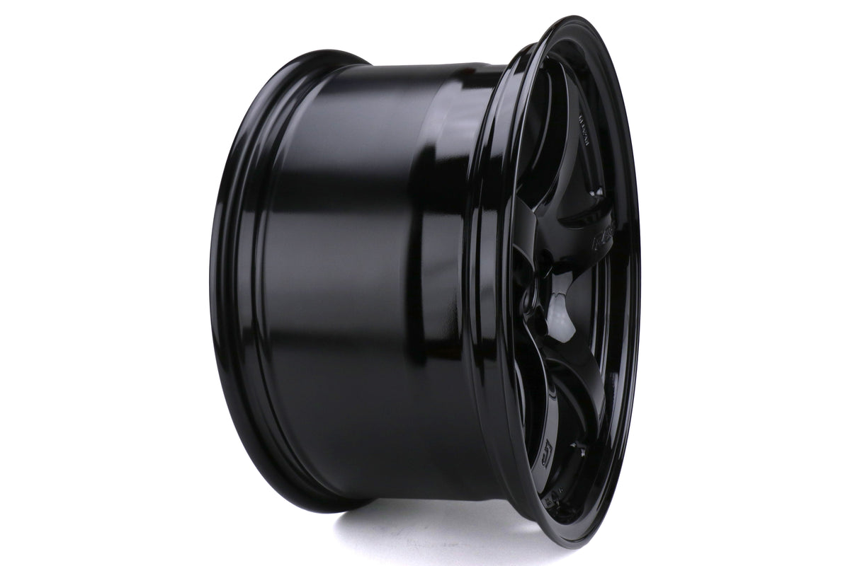 GRAWGCRQ38DGBP Rays Gram Lights 57CR Glass Black 17x9 +38 - 2013+ FR-S / BRZ / 86 / 204+ Foresterx4,