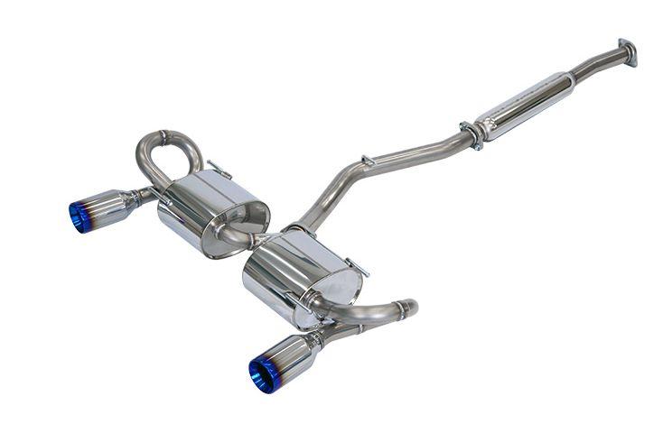 HKS32018-AF019 HKS LEGAMAX Sports Cat Back Exhaust - Subaru BRZ / Toyota GR86 2022+,