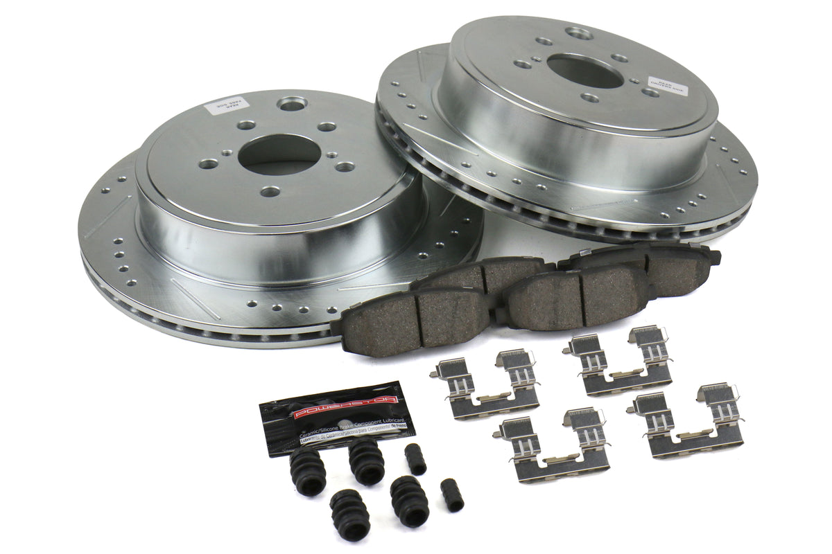 Power Stop Z26 Street Brake Kit (Rear) - 2013-2016 Scion FR-S / 2013-2020 Subaru BRZ / 2017-2019 Toyota 86
