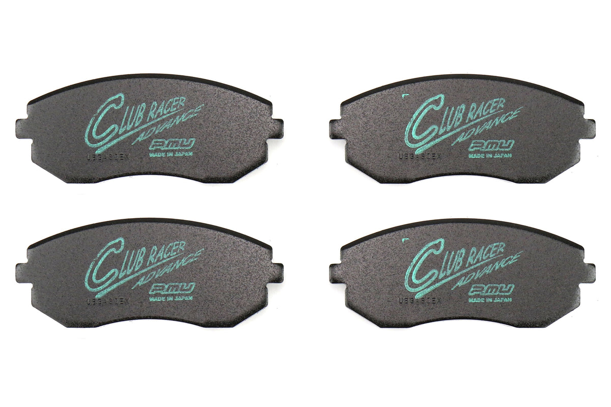 Project Mu Club Racer Advance Brake Pads Front - 2013-2016 Scion FR-S / 2013-2024 Subaru BRZ / 2017-2024 Toyota 86