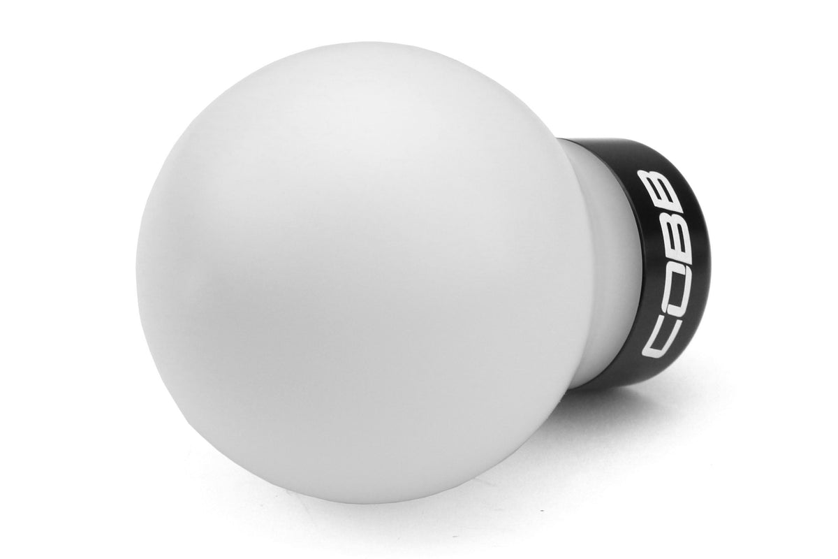 COB213350-W-BK COBB Subaru 6 Speed Knob - 2015+ WRX / 2015+ STI / 2013+ BRZ-White-Black,
