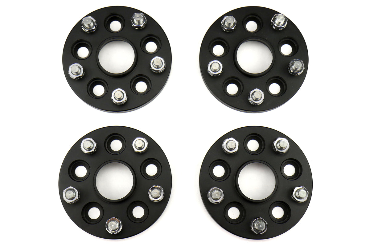 ISCWA15B ISC 5x100 to 5x114 Wheel Adapter (15mm and 25mm) - 2013+ BRZ-15mm Black,