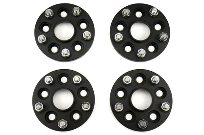 ISCWA15B ISC 5x100 to 5x114 Wheel Adapter (15mm and 25mm) - 2013+ BRZ-15mm Black,