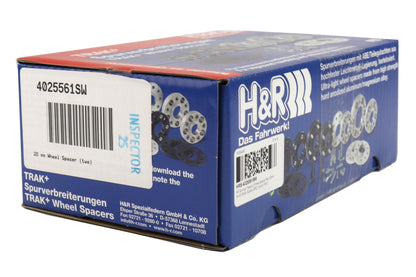 HRS4025561SW H&R Trak+ 20mm Spacer - 2013+ FT86 (Black),