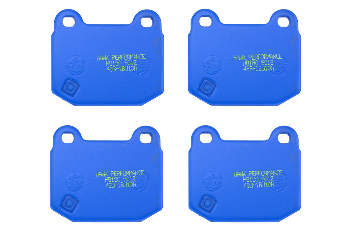 Hawk Blue 9012 Rear Brake Pads - Subaru Models (inc. 2004-2017 Subaru STI)