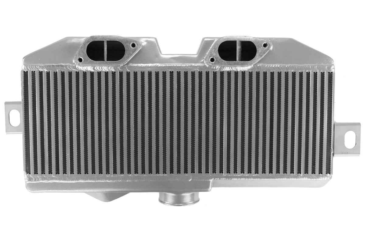 MIMMMTMIC-STI-08SLRD Mishimoto Performance Top Mount Intercooler Kit - 2015+ STI-Silver with Red Hose,