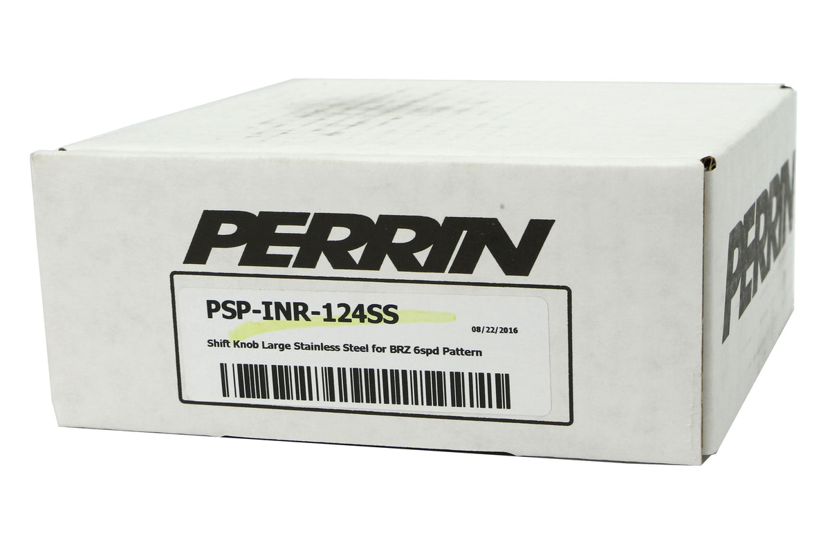 PERPSP-INR-124SS Perrin Stainless Steel Shift Knobs - 2013+ FT86-Large,